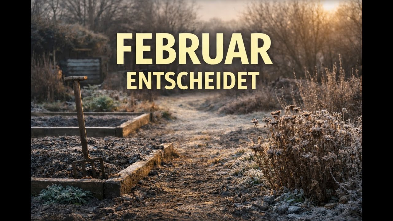 Warum der unscheinbare Februar im Garten alles entscheidet!