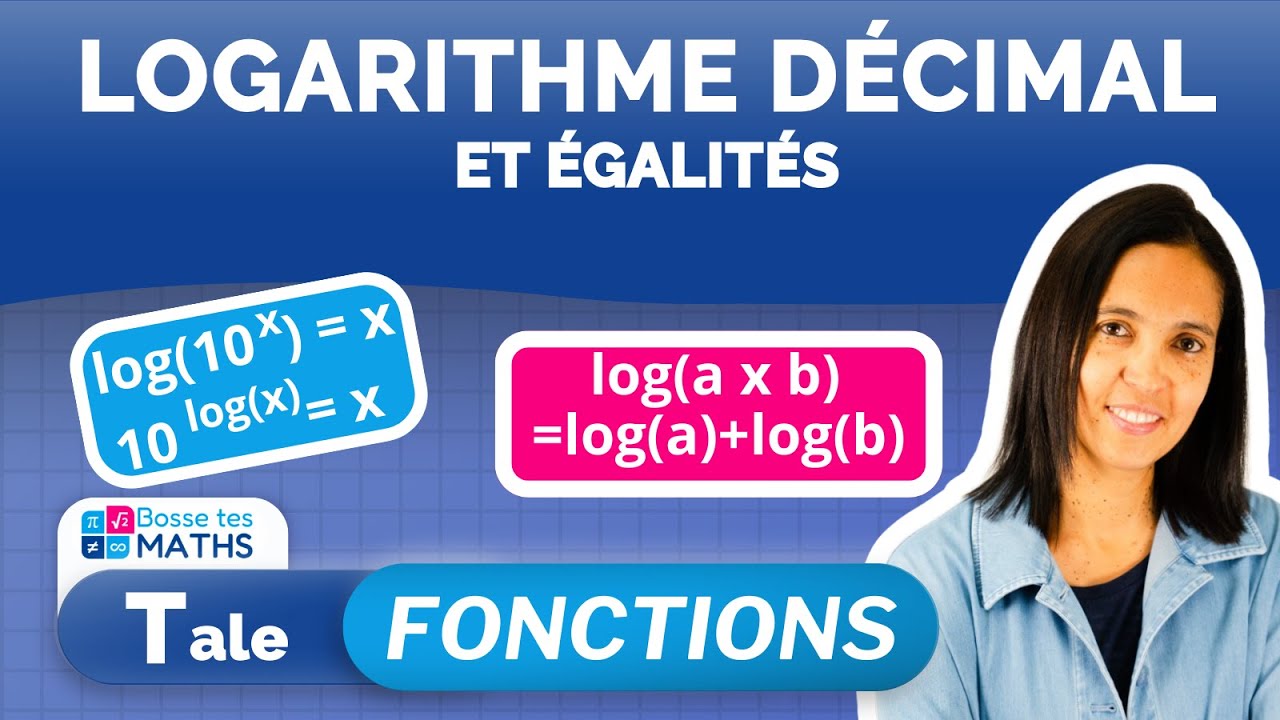 TERMINALE : LOGARITHME DÉCIMAL ET ÉGALITÉS