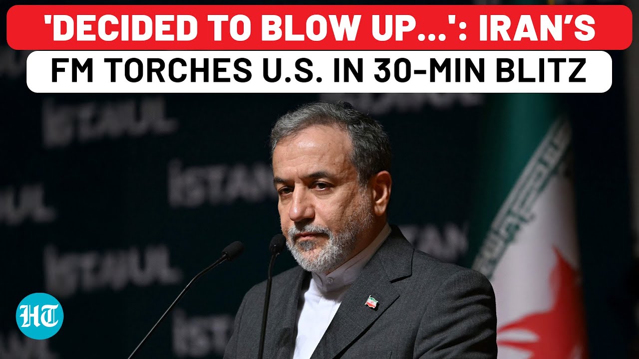 Iran FM's 30-Minute Speech: Trump Gets Araghchi's Deadliest Warning Yet After Nuclear Sites Attack
