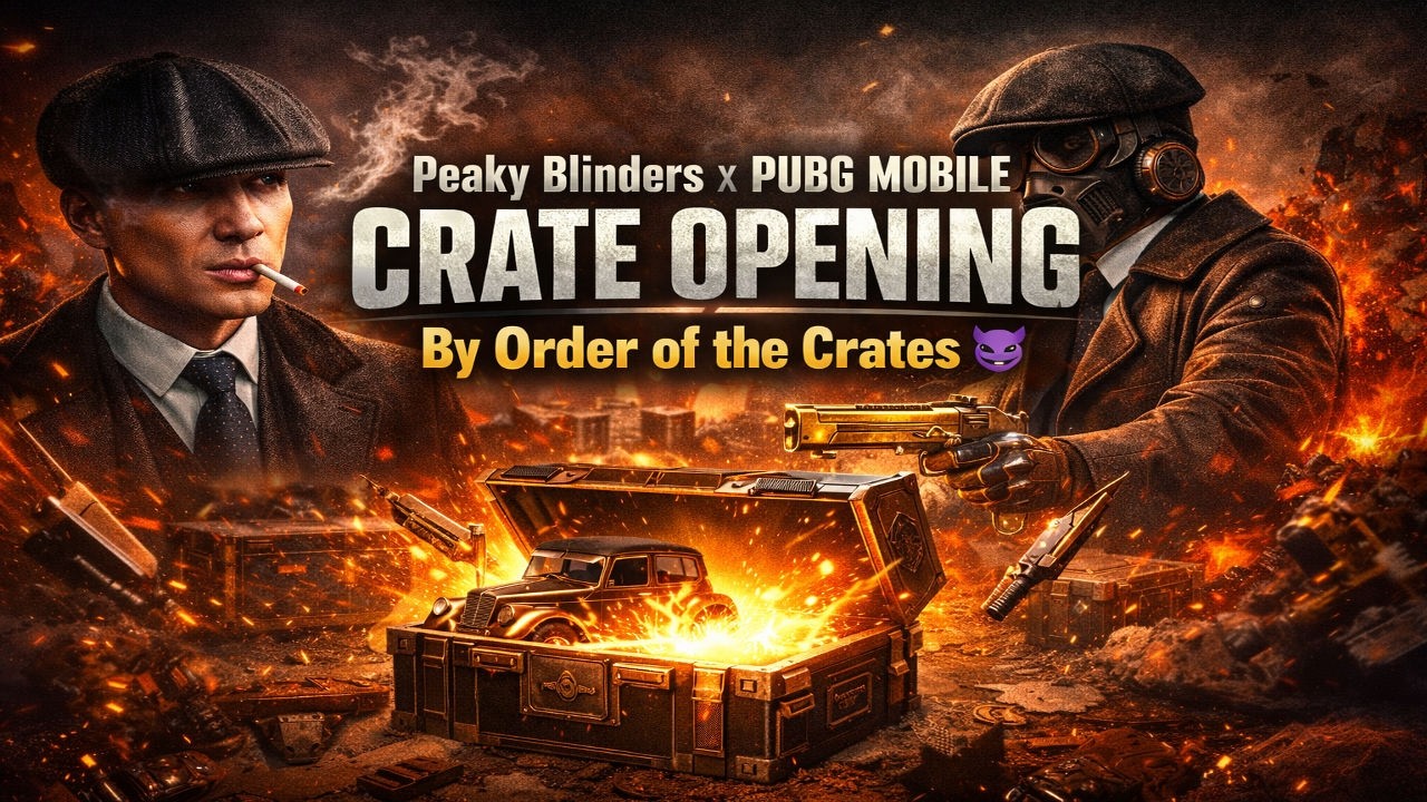 Peaky Blinders x PUBG MOBILE Crate Opening | By Order of the Crates 😈