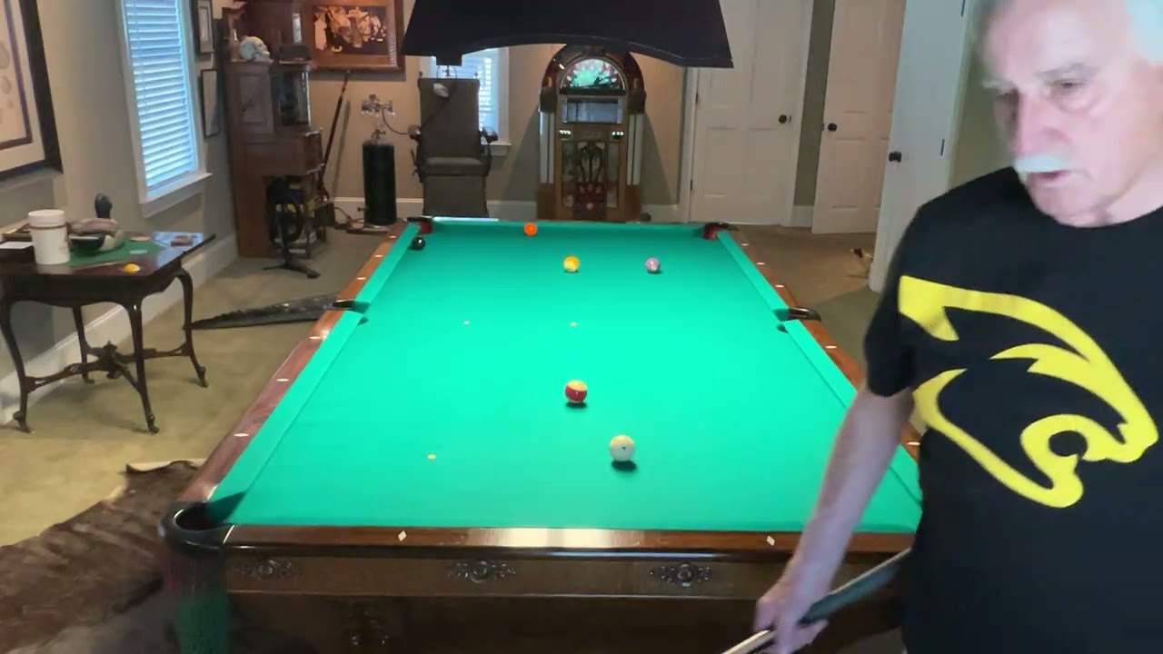 FX Billiard Schematic March 7th.  No BIH 🖐️ Game of eight ball—you have the solids. RUN’em OUT! 