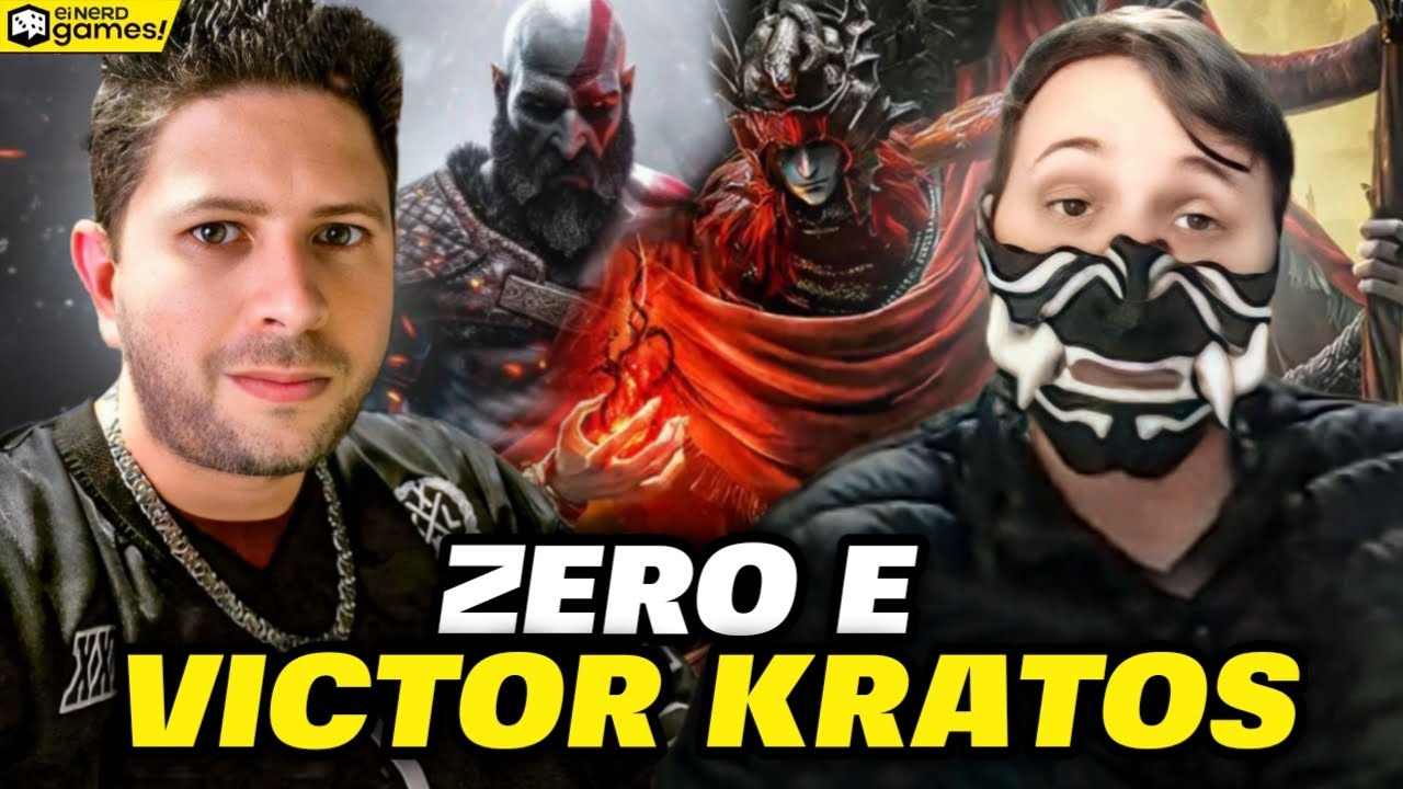 TUDO SOBRE ELDEN RING E FROMSOFTWARE - VICTOR KRATOS E ZERO #EiNerdGames 035