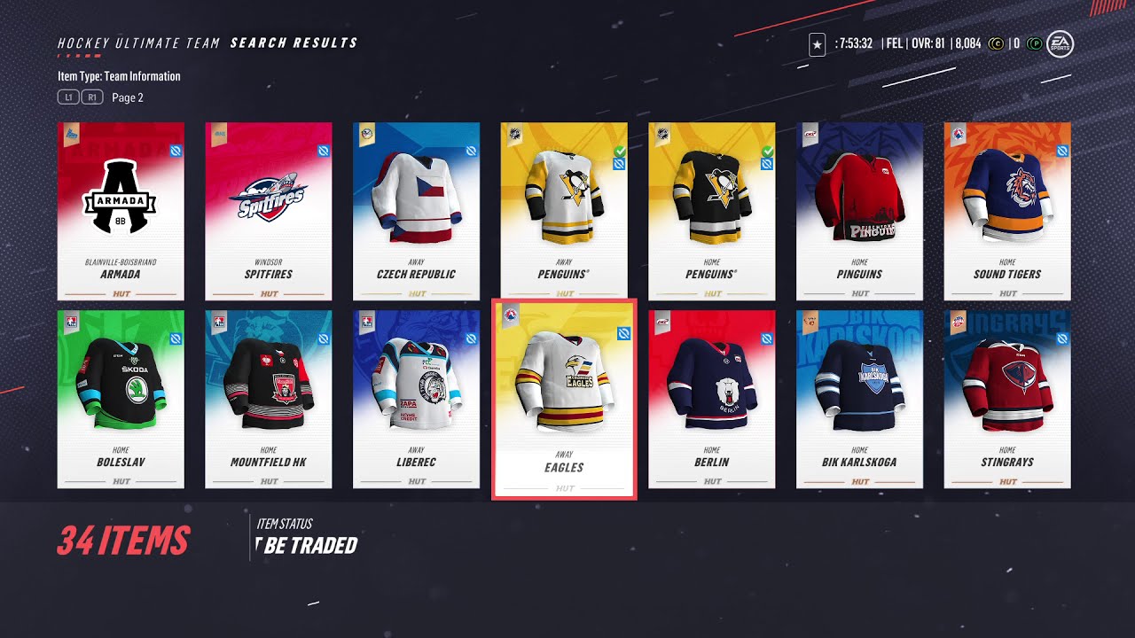 NHL 19 HUT | How To Change Logo & Jersey