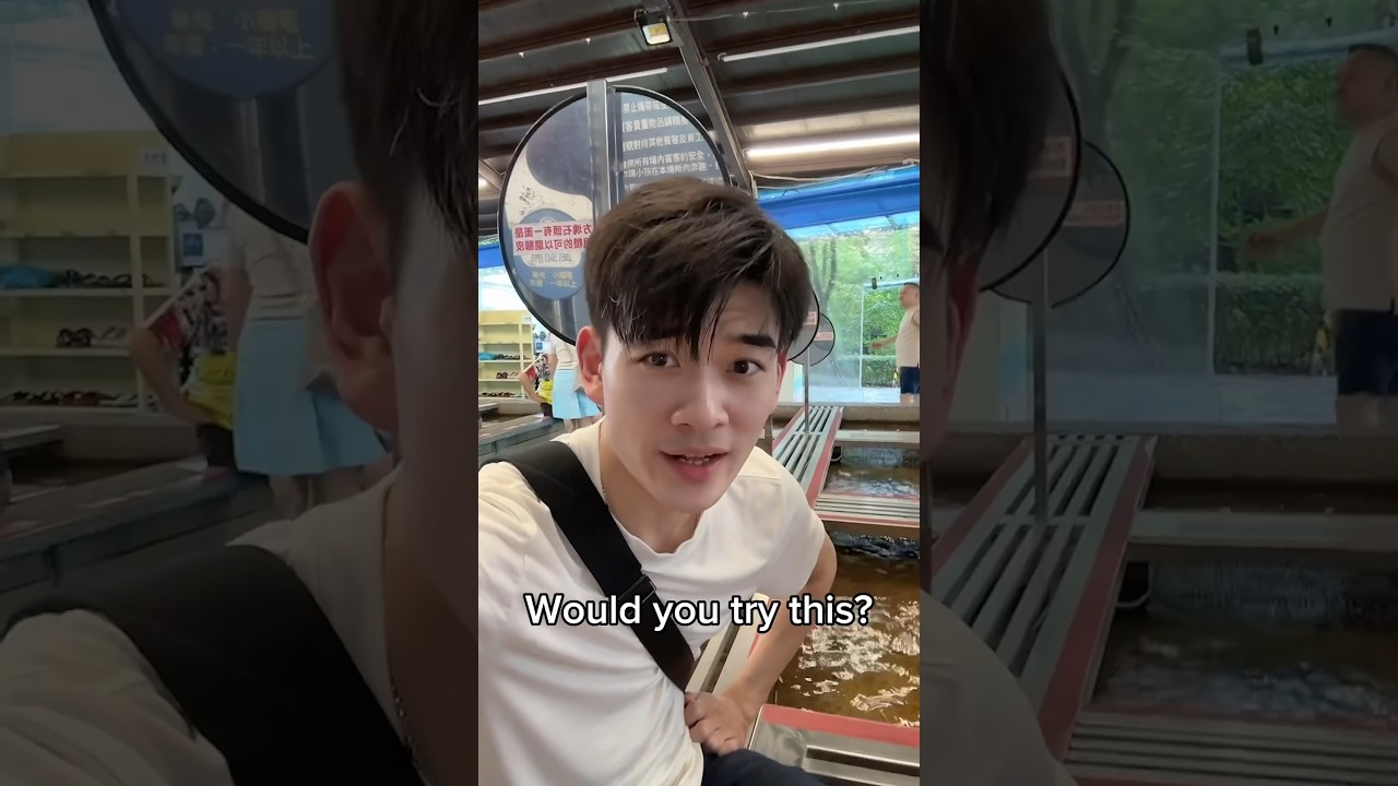 I had a weird foot spa experience in Taiwan