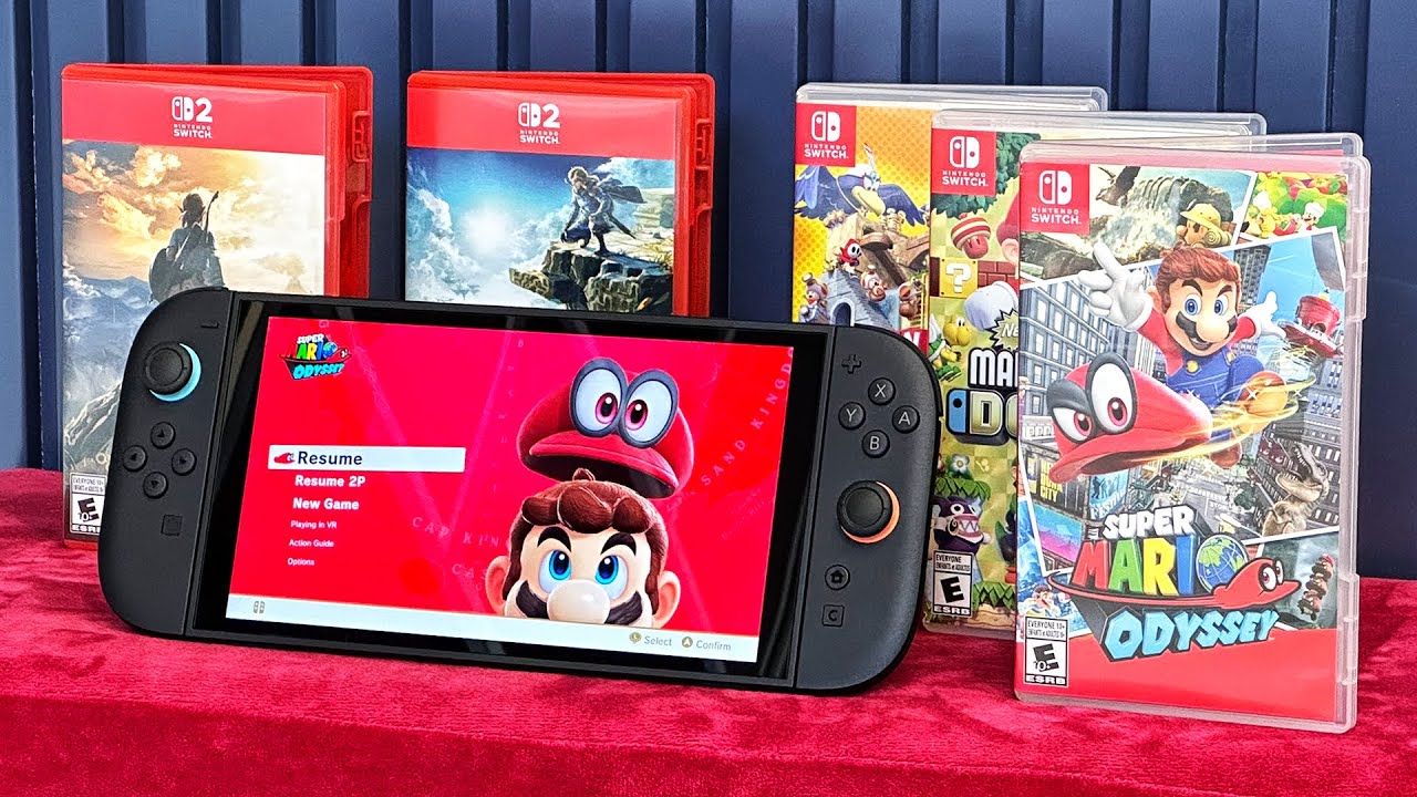 SWITCH 1 Melhorado No SWITCH 2!?