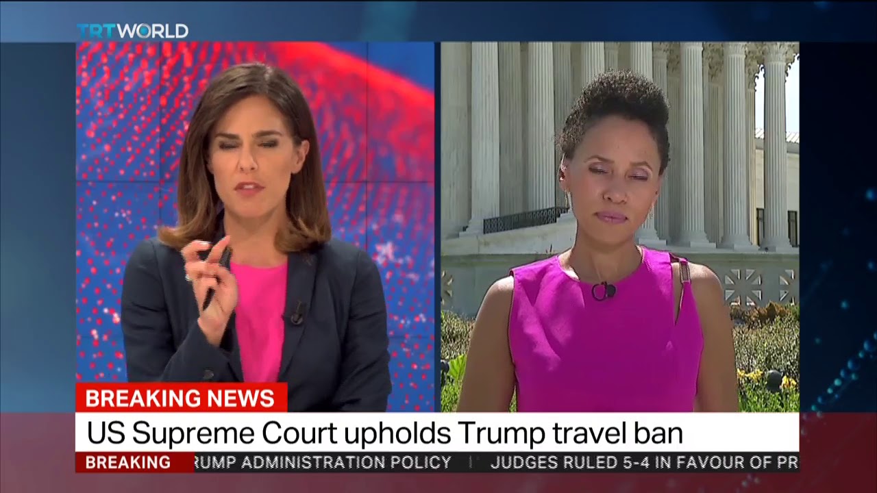 US Supreme Court upholds Trump's travel ban