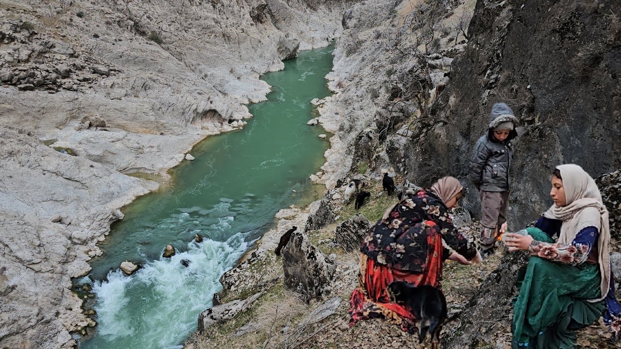 Nomad:The Incredible Skills and Experience of Nomadic Girls|Beautiful Nomadic Girls Shepherding 🏔️🐑✨