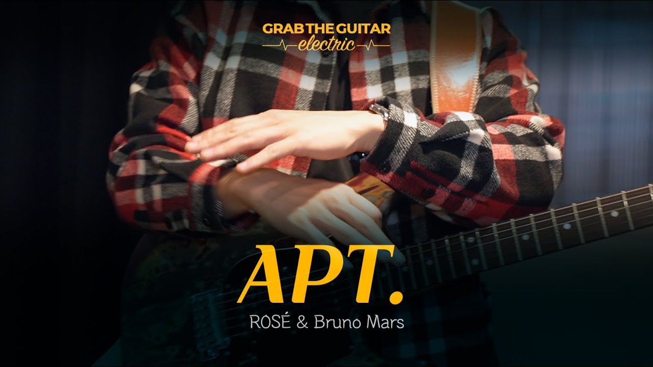 APT. - ROSÉ & Bruno Mars [Guitar Cover + TAB]