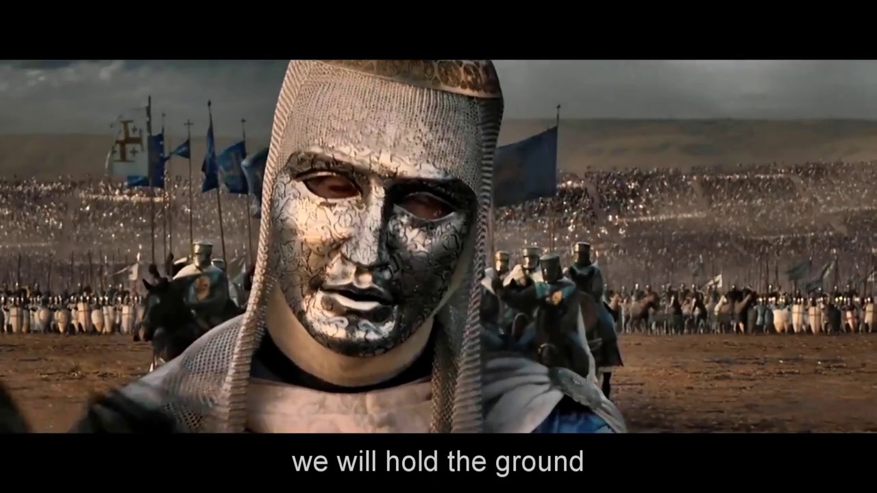 EPIC Crusaders✨music NEVER BACK DOWN +LYRICS by thomas bergersen -  cinematic Kingdom of Heaven