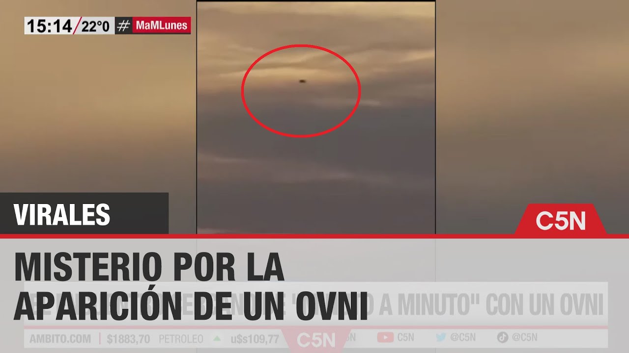 MISTERIO en LOMAS de ZAMORA por la APARICIÓN de un OVNI