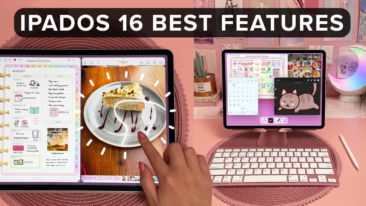 iPadOS 16 new features 🤯 tips for iPad note taking, digital planning, journaling & more