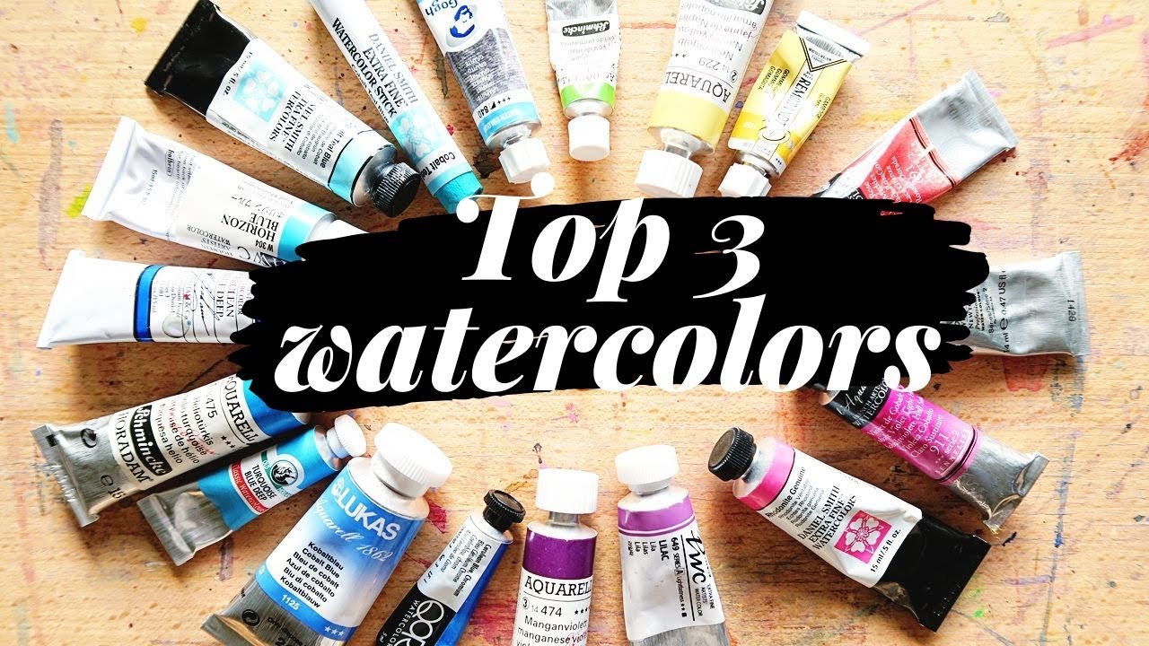 Top 3 Watercolor Brands- 2020 Edition