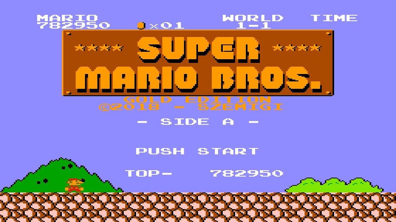 Super Mario Bros. Gold Edition #supermario #supermariobros #mario #mariohack