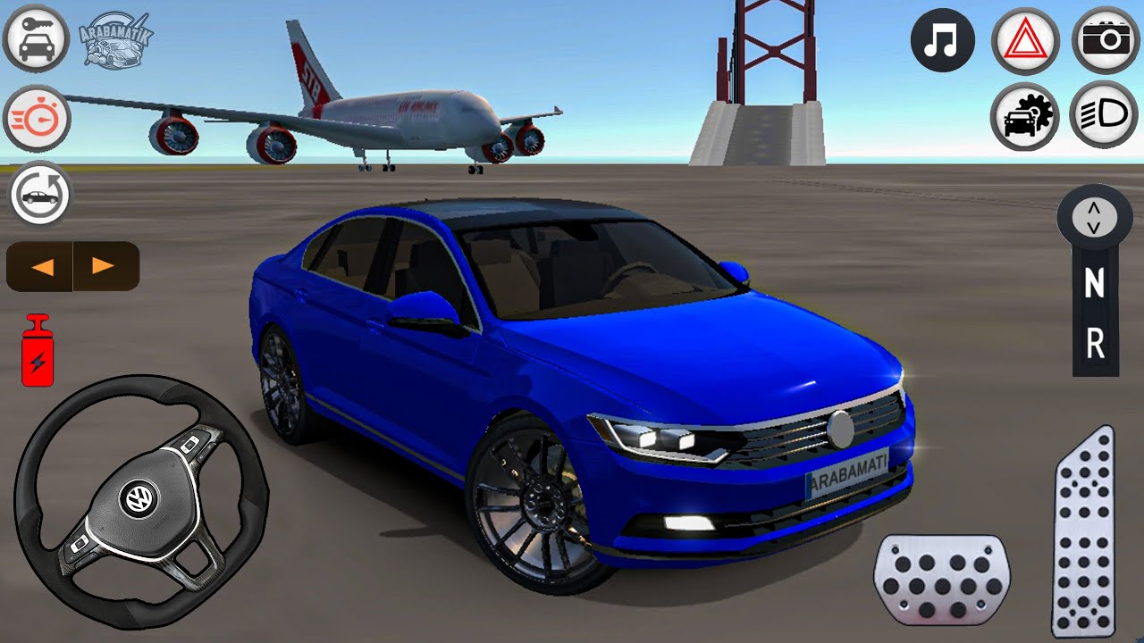 Volkswagen Passat Araba Oyunu || Passat Sürüş & Park & Yarış Simulator 2022 #2 - Android Gameplay