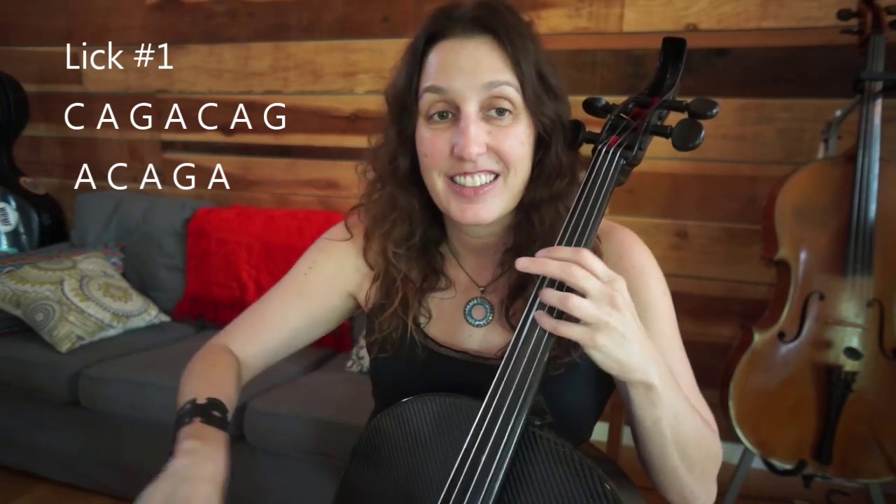 Cello Tutorial - Blues Licks to Use for Blues Solos