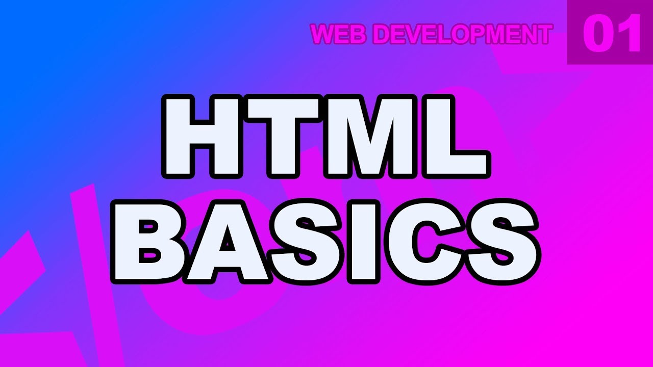 Веб-разработка для начинающих: 01 - Изучаем основы HTML.