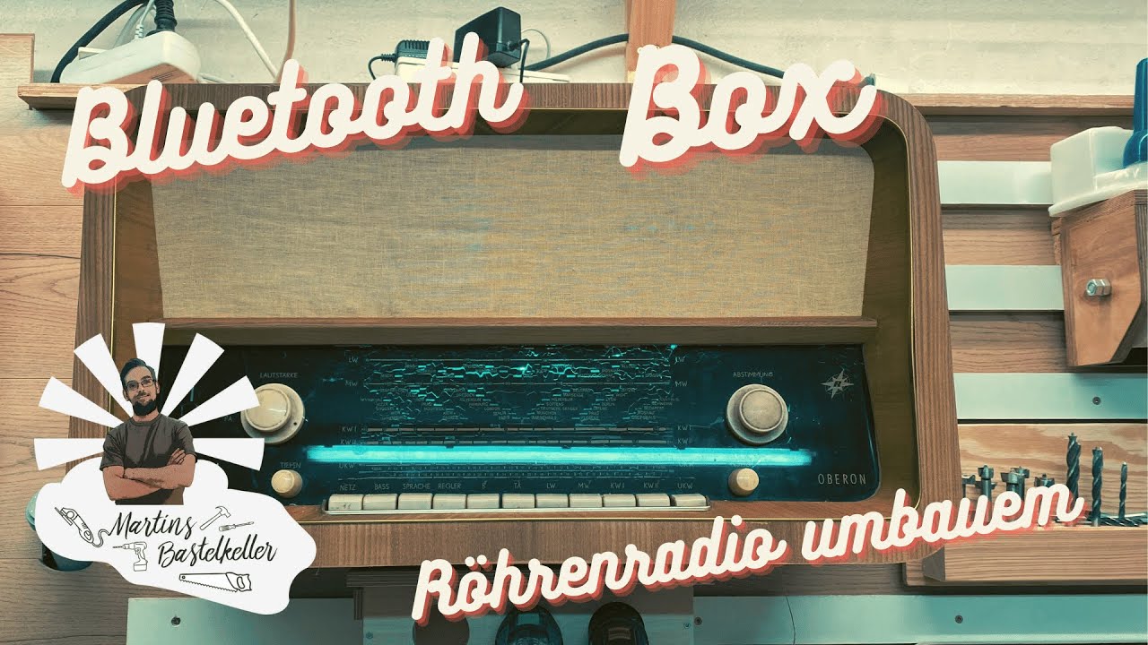 Altes Röhrenradio auf Bluetooth umrüsten