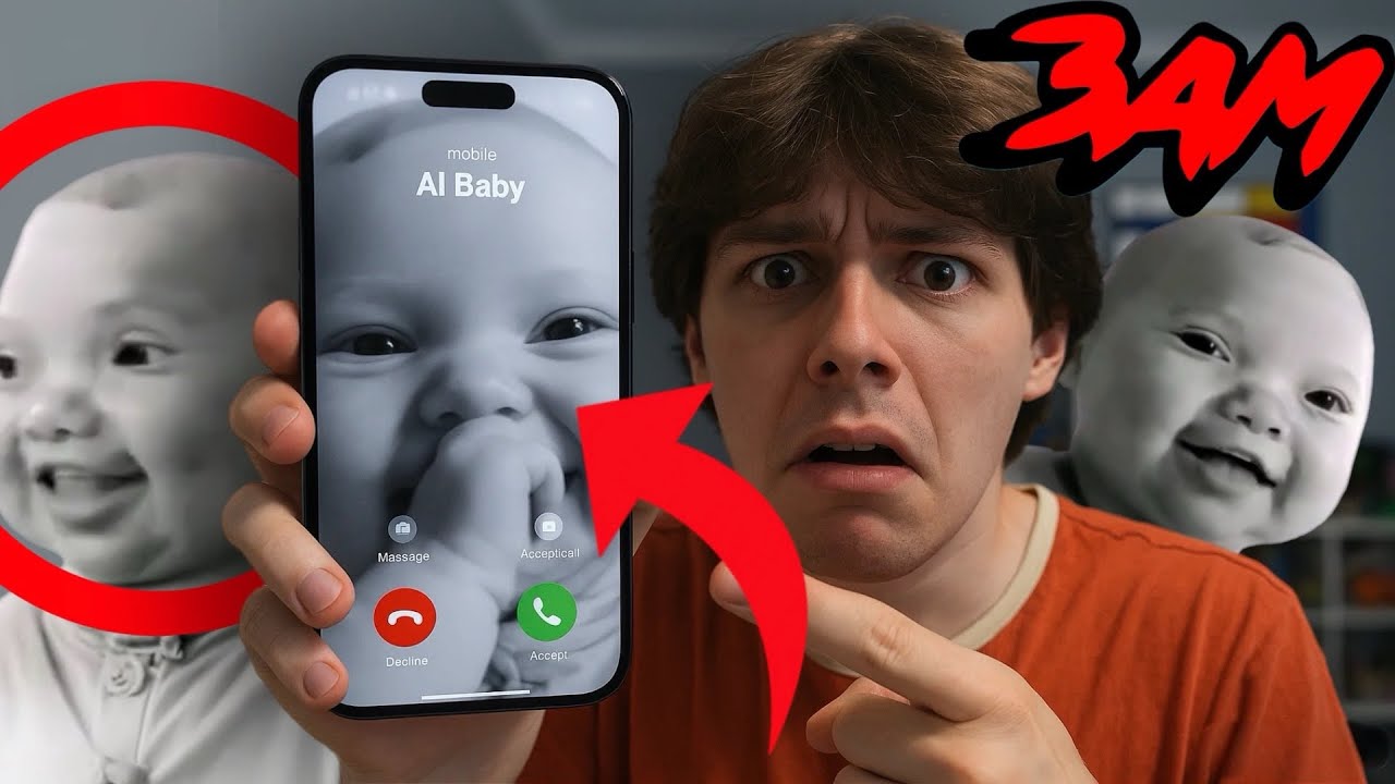 DON’T CALL THE AI BABY AT 3AM *HE ANSWERED*  