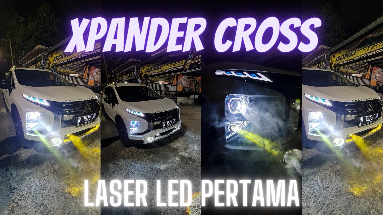Xpander Cross Pertama dan Terakhir Pakai LASER LED!!