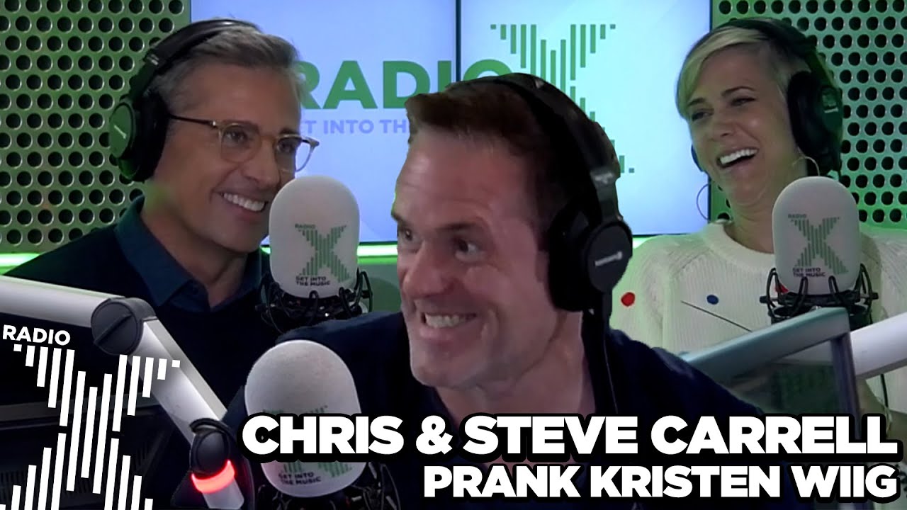 OLD BUT GOLD: Chris & Steve Carrell prank Kristen Wiig | The Chris Moyles Show | Radio X