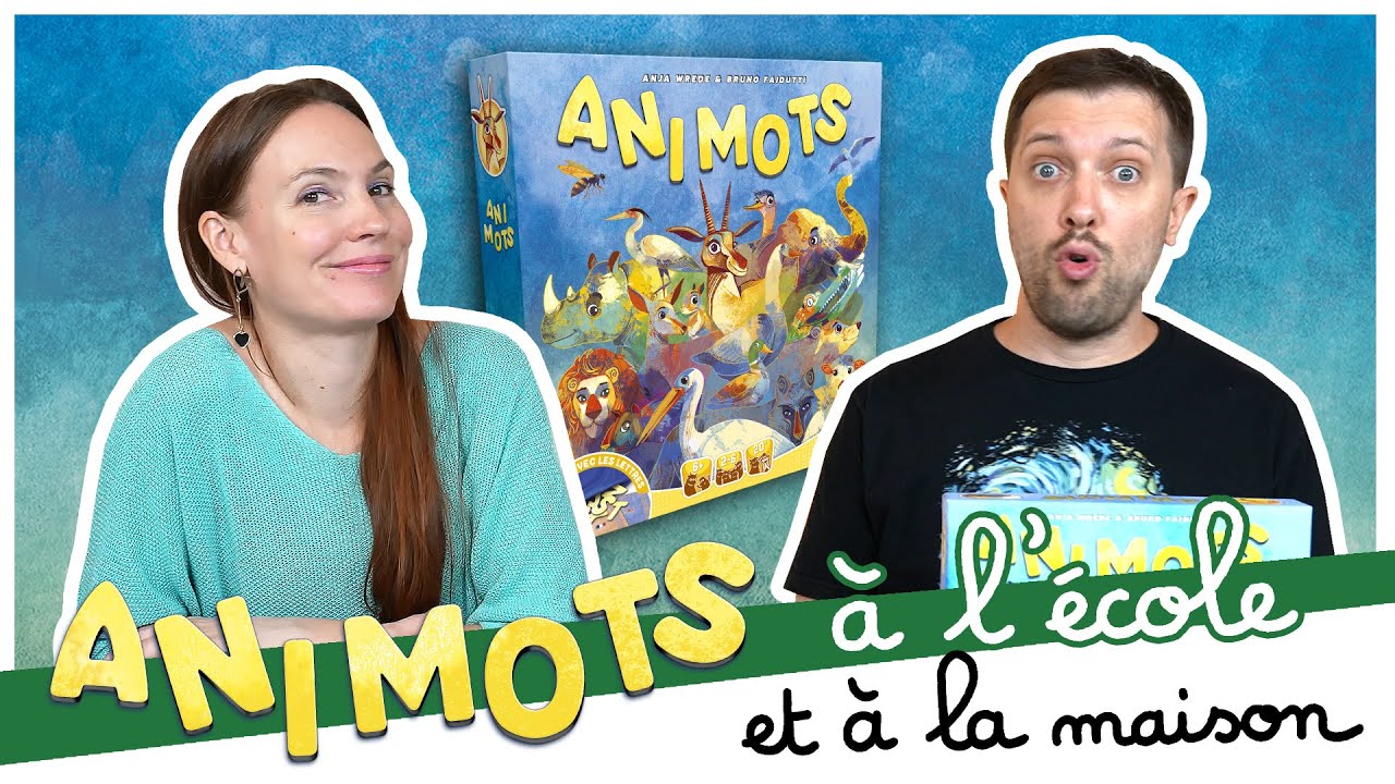 Animots, à l'école et à la maison