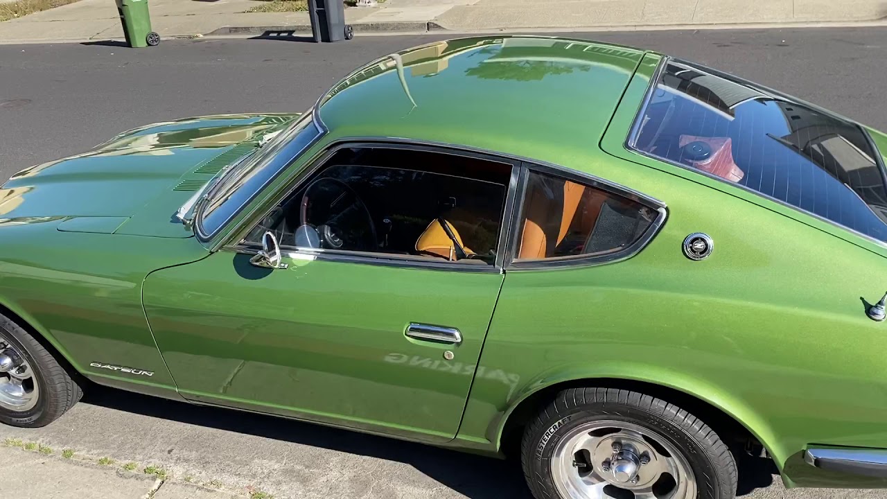 1972 Avocado Green Datsin 240z Paint