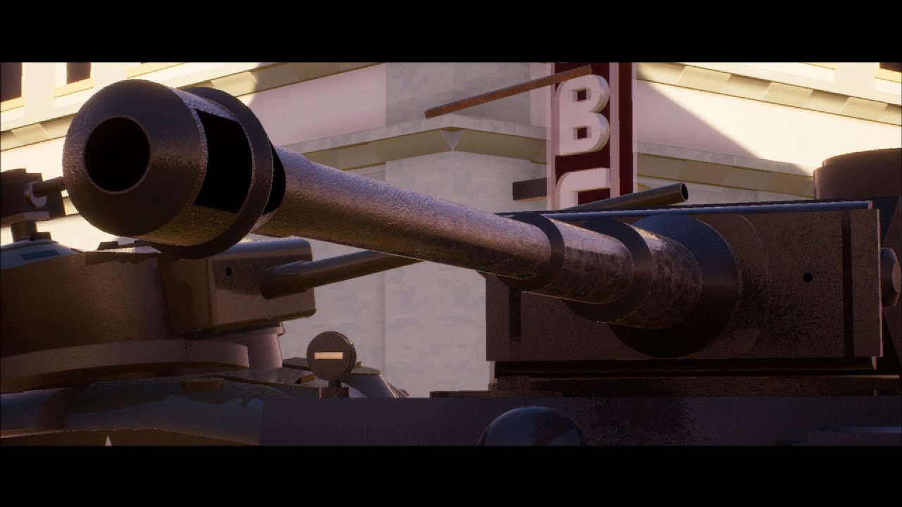 WW2 Urban tank combat |Brick Rigs Short film|