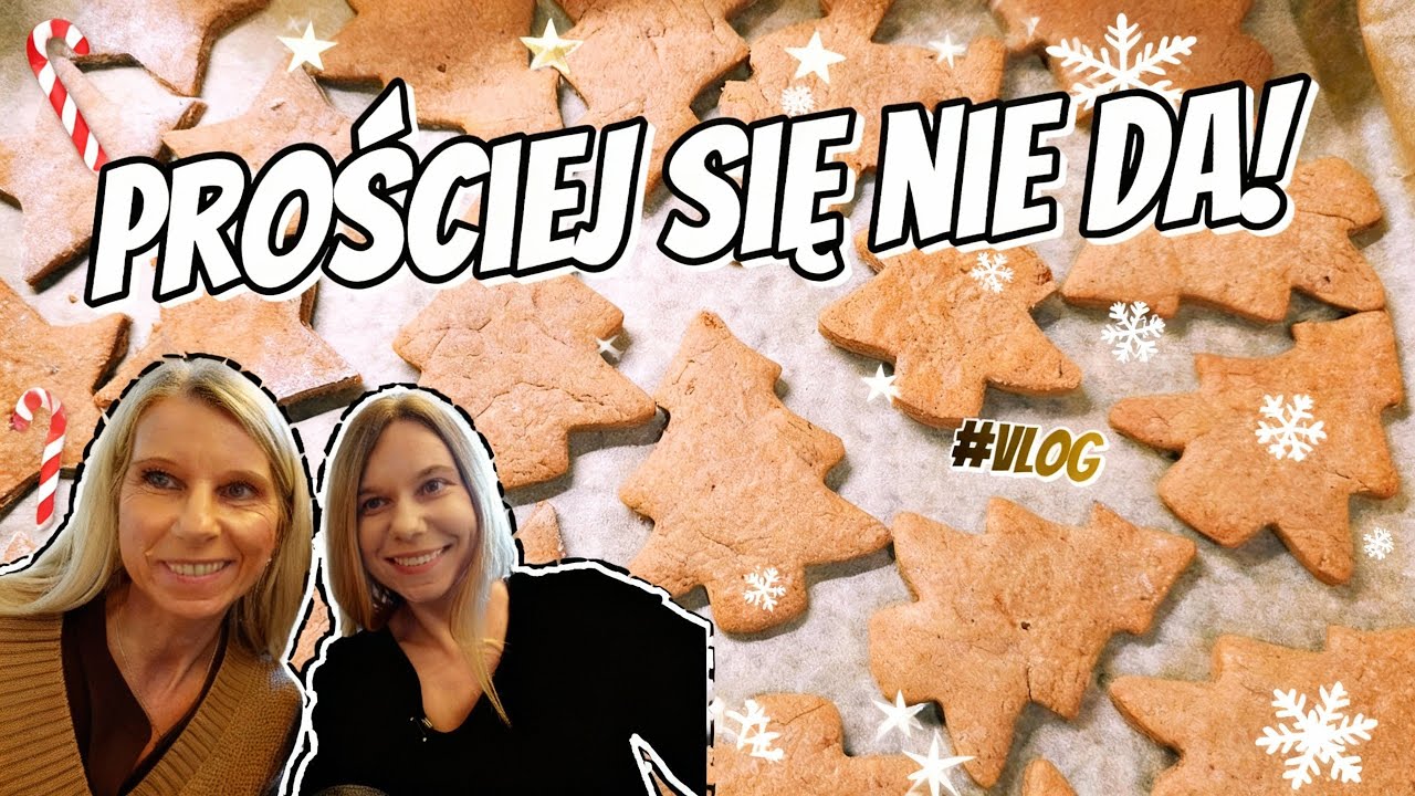Gotowe w 10 minut? Testujemy najszybszy przepis na święta! | vlogmas | Pieczemy pierniczki