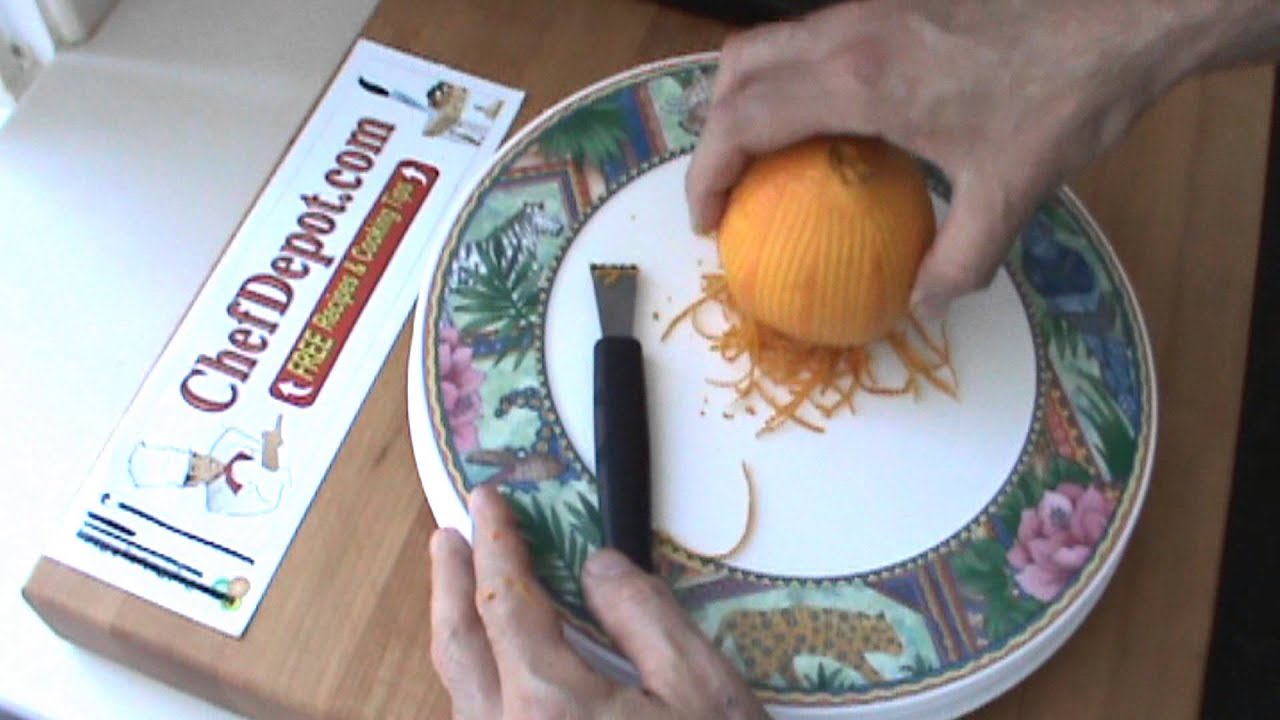 orange zester