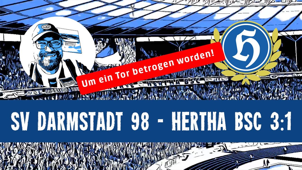 SV Darmstadt 98 - Hertha BSC 3:1 | 😡BETRUG!😡 | Spielanalyse