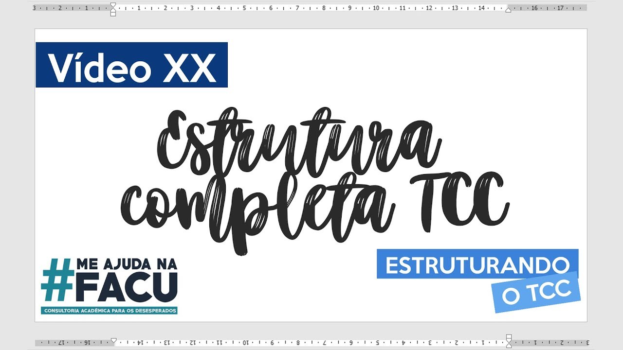 ESTRUTURA COMPLETA DO TCC