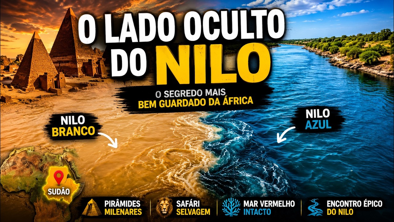 O Sudão que Ninguém Mostra: Rios Gigantes, Pirâmides Esquecidas e Animais Selvagens Incríveis! 🌍🇸🇩