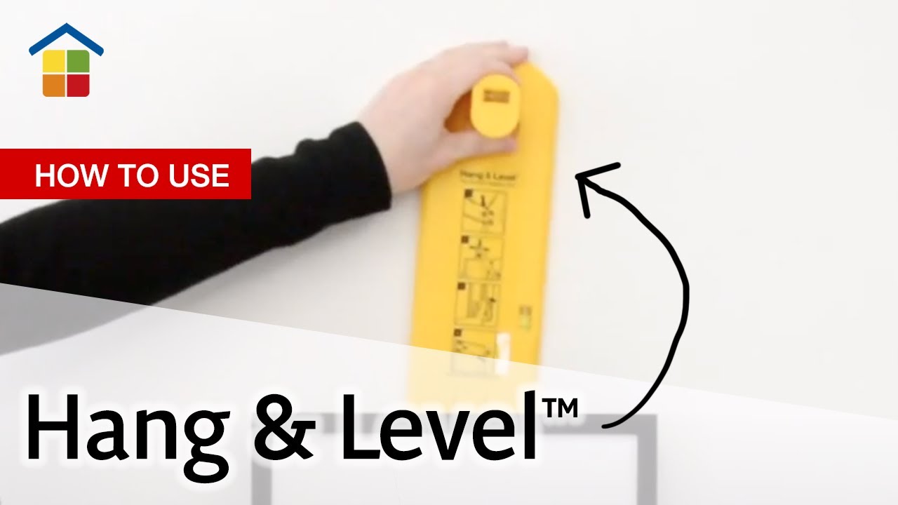 How to use Hang & Level&trade; - the picture hanging tool