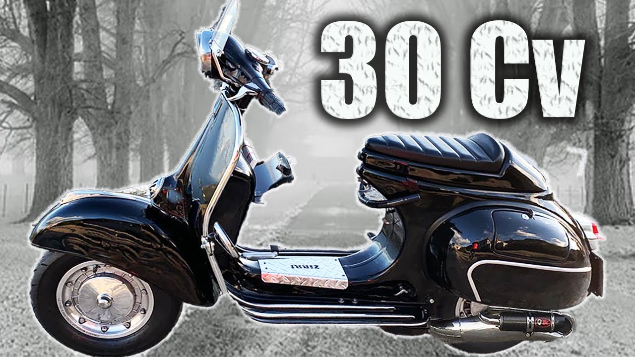 Vespa - Con MOTOR de 4500💲 - QUATTRINI M1 xl  d62 177 cc - FABRICADO por Angelo Zirri