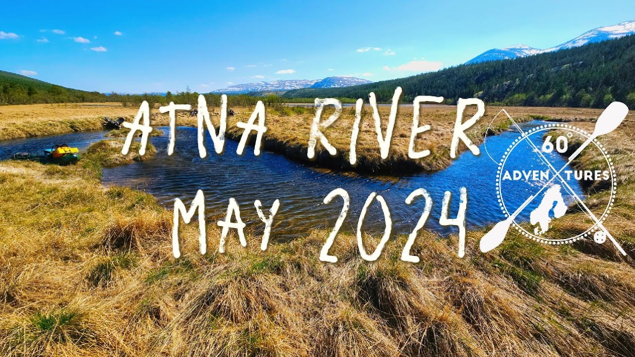The Atna River in mighty Rondane - a 2 day solo trip in spring.