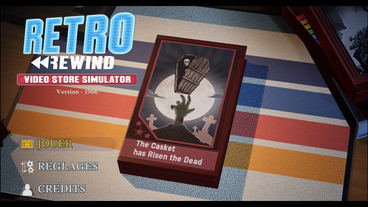 découverte de Retro Rewind Vidéos Store Simulator