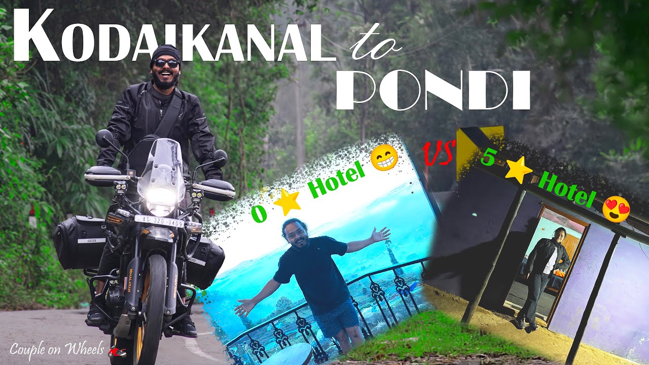 Kodaikanal to Poondi Bike Ride | Best Stay at Kodai vs Worst Stay at Poondi | Raha’s Travelogue