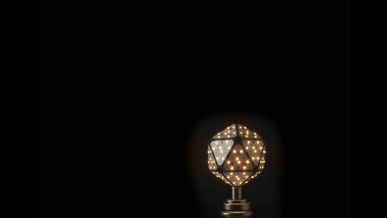 Promemoria ZIP.ICO lamp - ICOSAEDRO