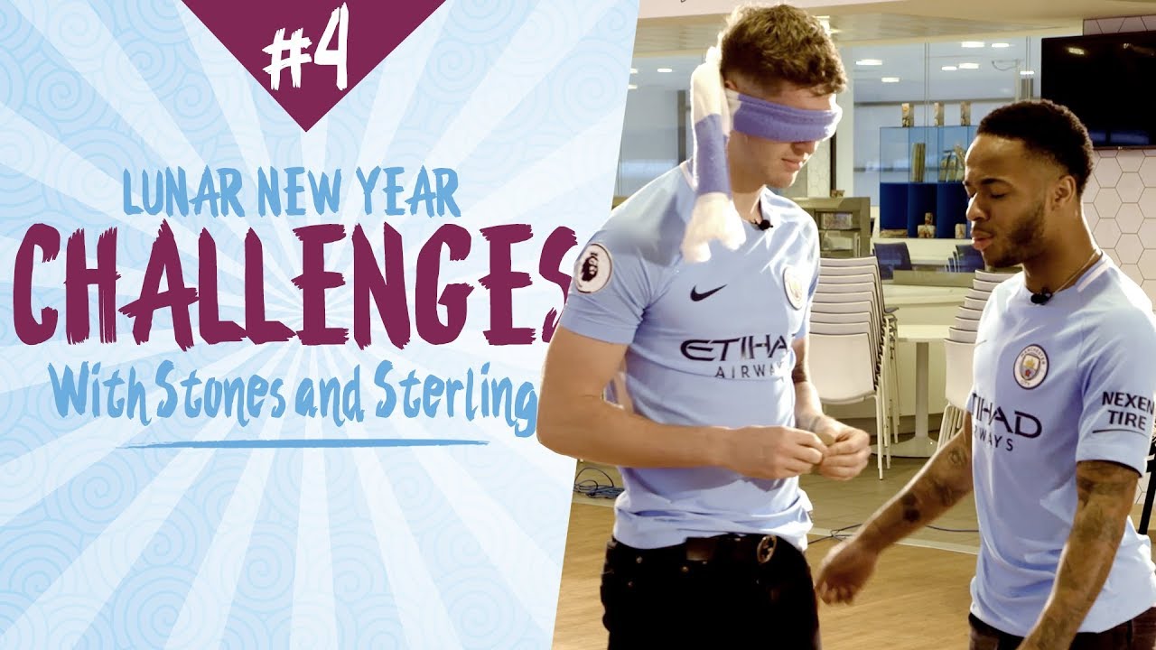 BLINDFOLDS! STONES & STERLING v LESCOTT & CHAPPY! | Lunar New Year Challenge 4