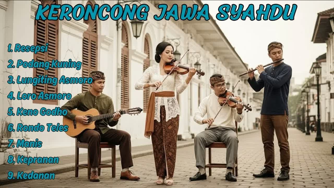 Full Album Keroncong Jawa Syahdu – Adem, Tenang, Bikin Rindu Kampung!