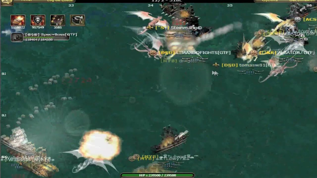 SeaFight EU1 - MaitreMetroid - MYB & P&R vs A-A & ISW & GTF