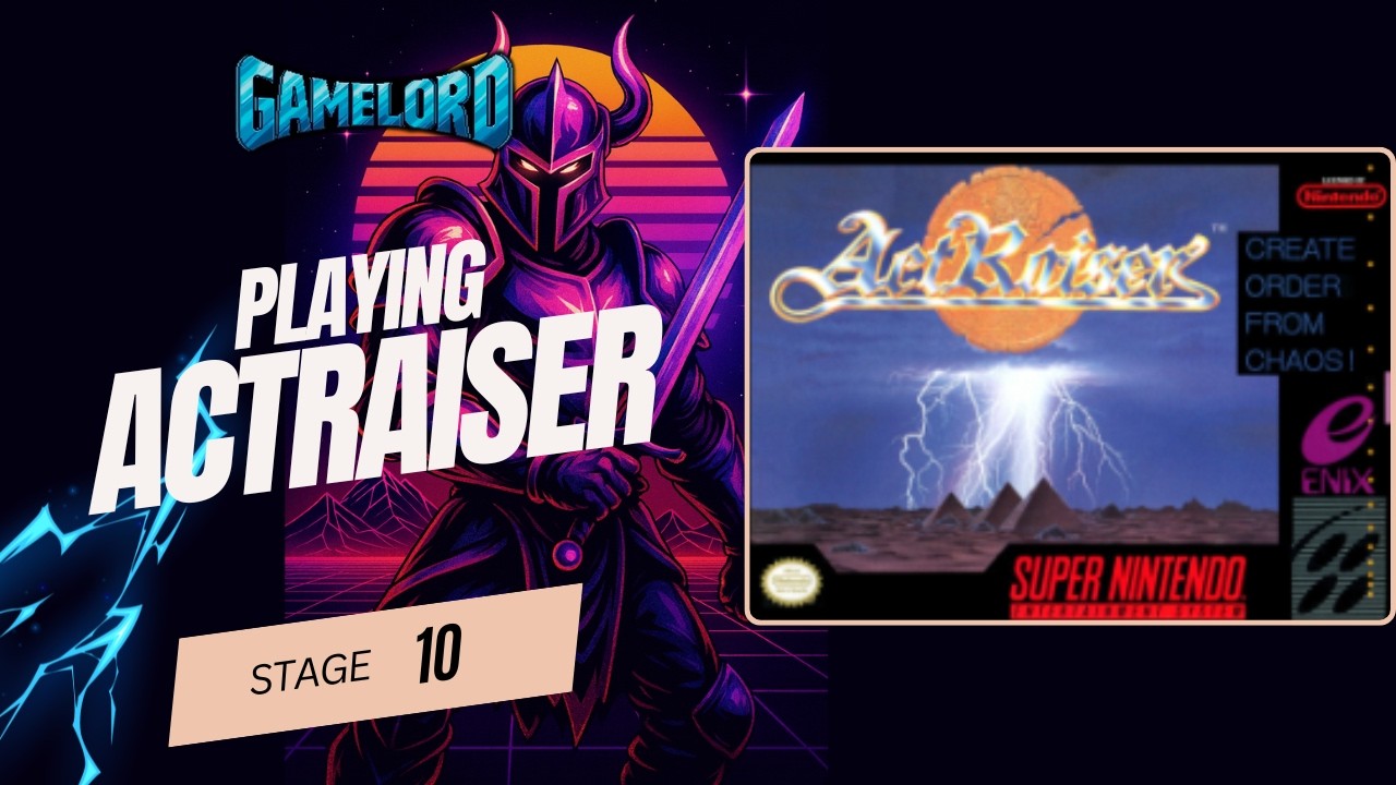 ACTRAISER (1990) Stage 10 Kalia