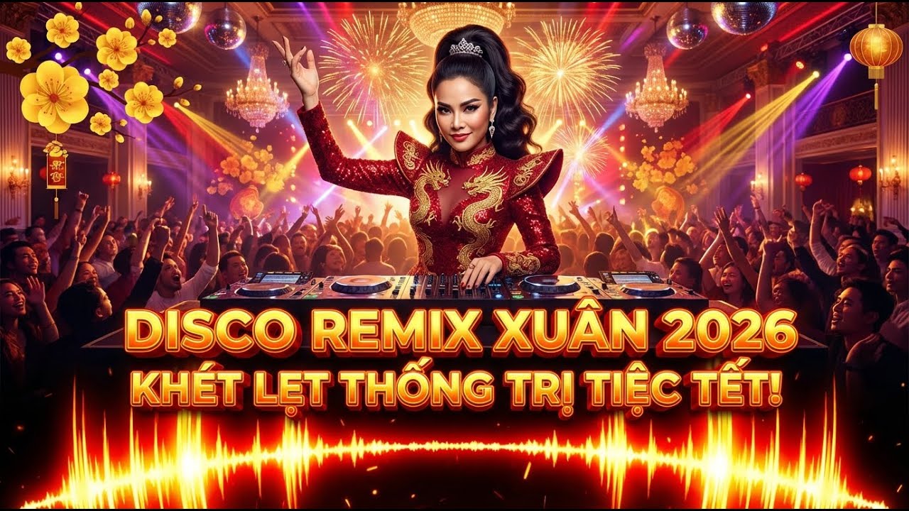 Nhạc Xuân Disco 2026 Remix - Bản Phối 