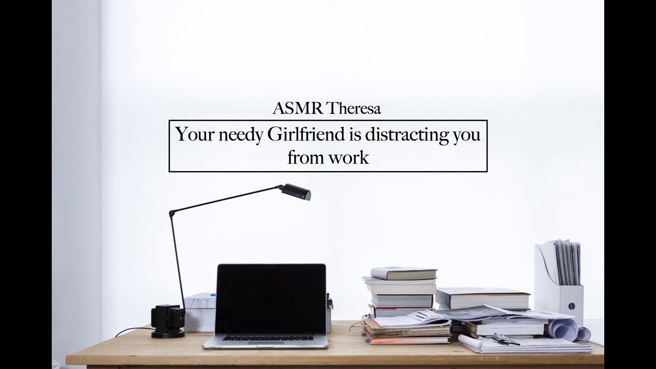 (ASMR) Your needy Girlfriend is distracting you from work (F4A) (Cuddles and Kisses) (Rain)