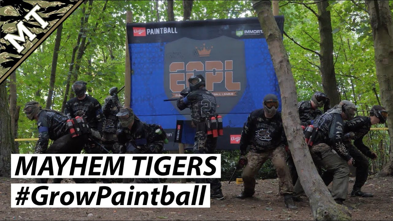 Mechanical Paintball - Mayhem Tigers at The European Classic Paintball League - #GrowPaintball