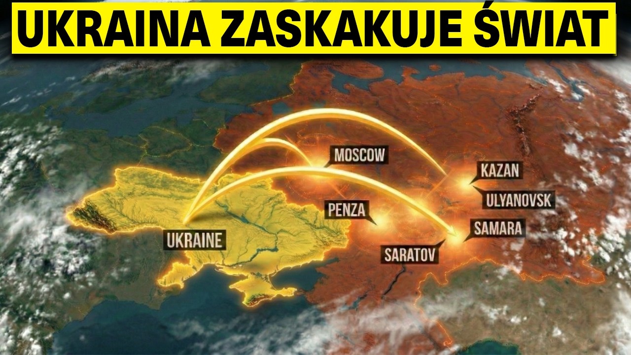 Wojna jest teraz w Moskwie: Miliony w panice, Ukraina uderza w stolicę Rosji i 13 regionów