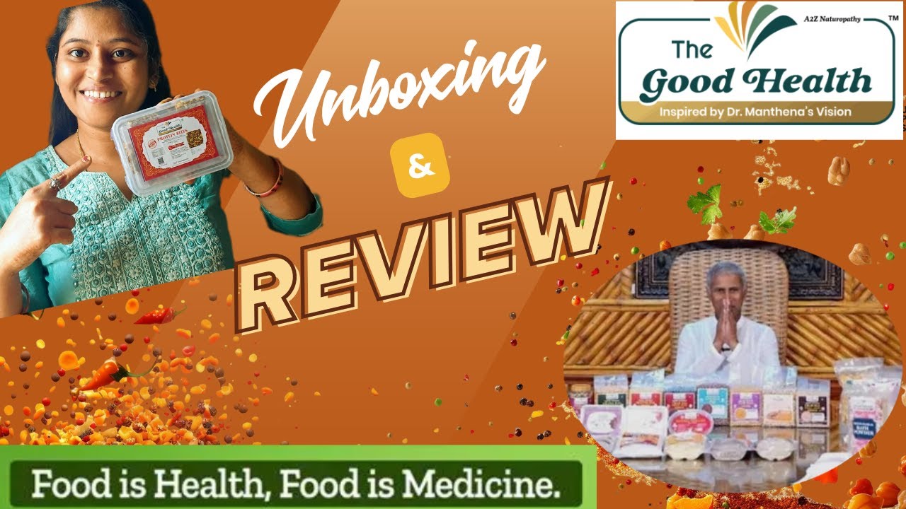 Unboxing & Review of The Good Health products - The Attitude lady Vlogs #singath #manthena