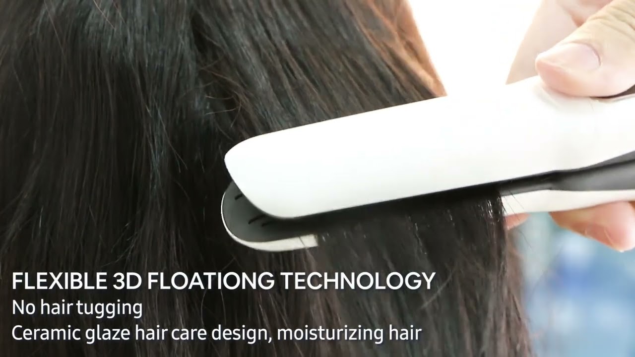 How To Use Sunmay Voga Cordless Hair Straightener. Carry Around, Portable Travel Flat Iron.
