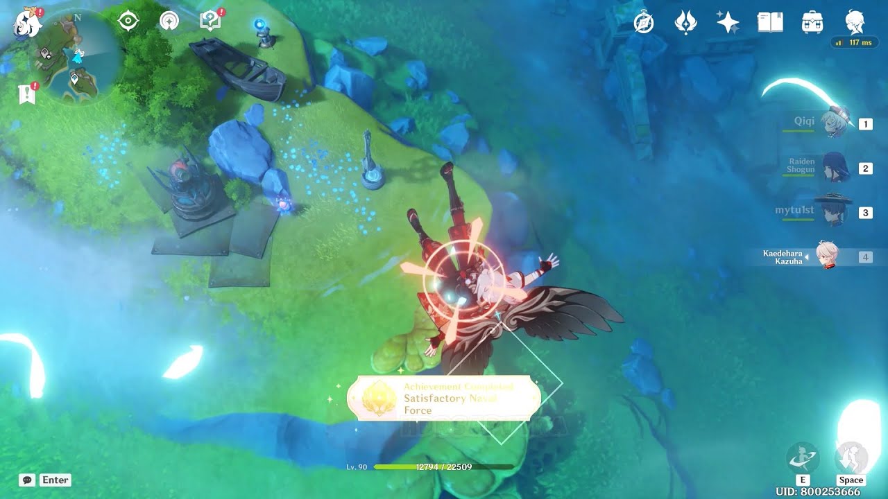 Hidden Achievement Satisfactory Naval Force! - Genshin impact 4.2