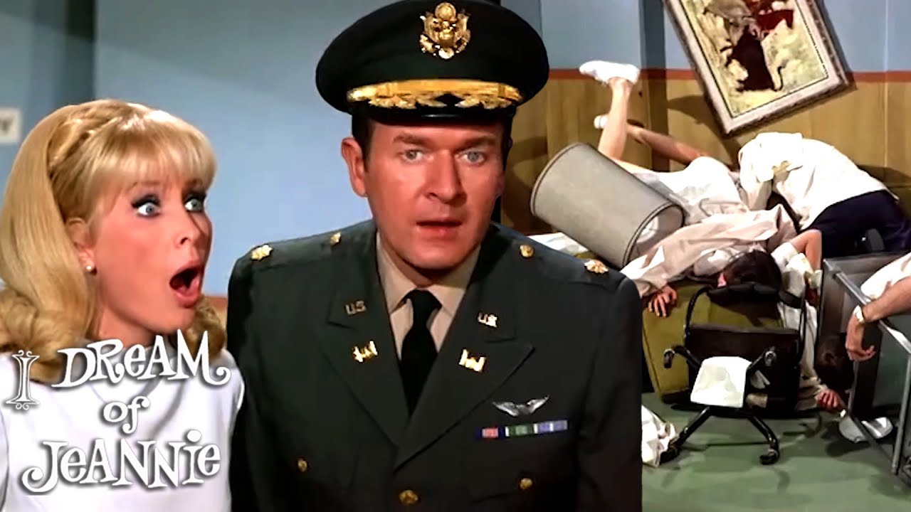 Tony, Jeannie, And A Bloodhound Cause Chaos! (ft. Barbara Eden)  I Dream Of Jeannie